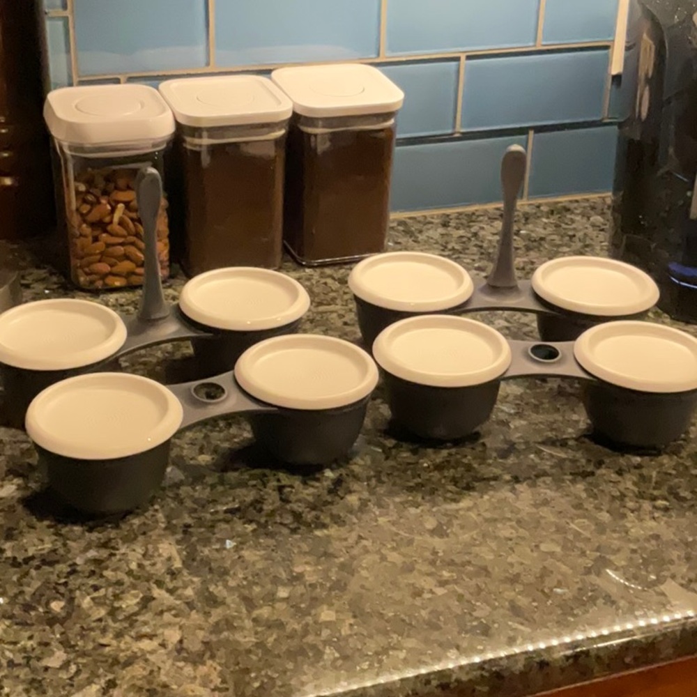 Two Tupperware Condiment Servers - Picture 2 of 4